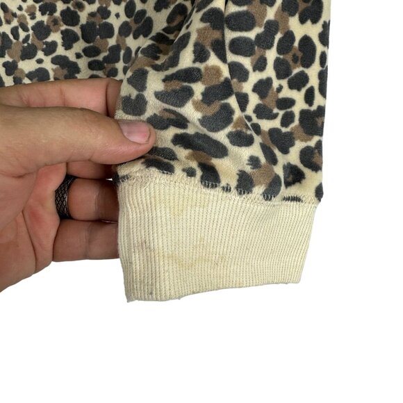 Honeydew Womens XL Leopard Print Lounge Set Long Sleeve Top and Pants - Picture 4 of 9